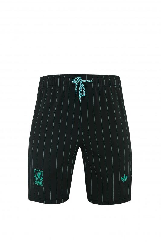 26/27  ليفربول  قميص أسود بأكمام قصيرة + شورت كرة قدم