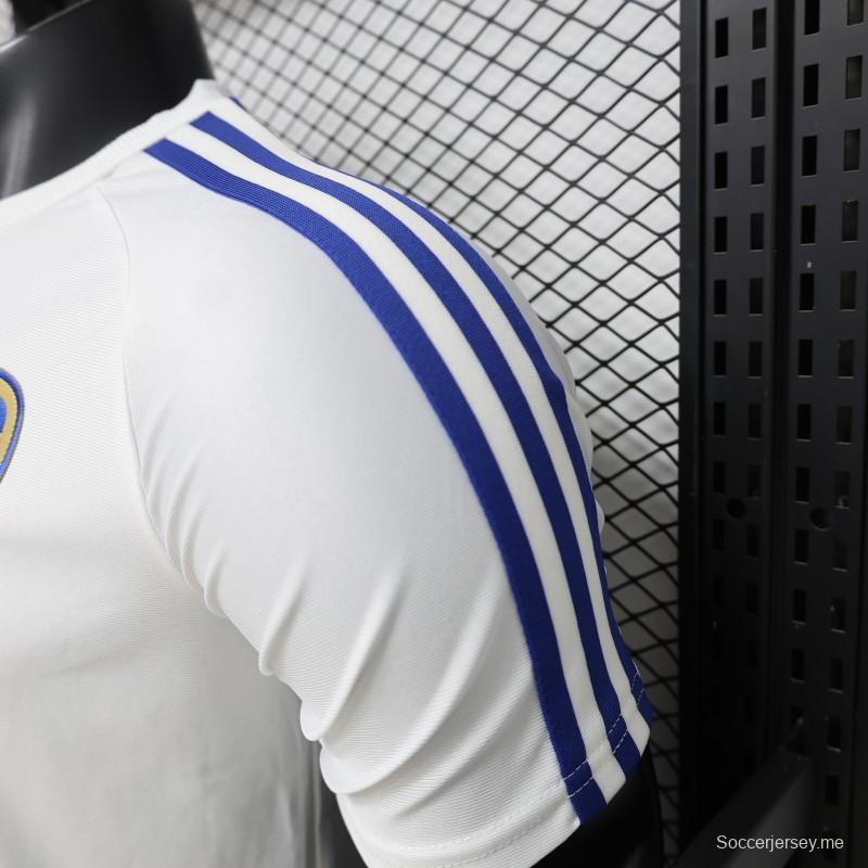 قميص لاعب نسخة 25/26 ليدز يونايتد الأبيض  الملعب الرئيسي