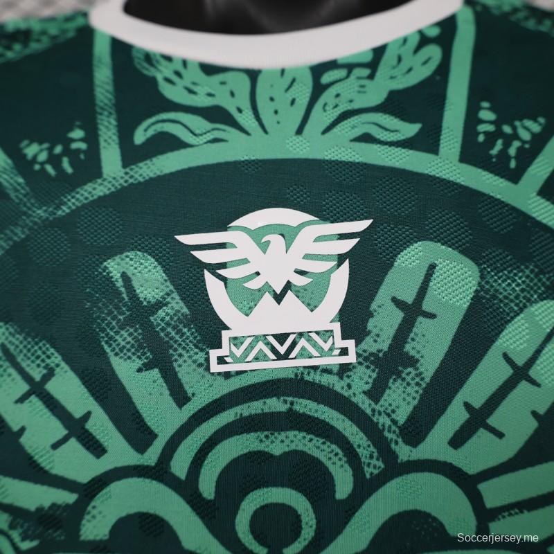 قميص اللاعب الإصدار 2026 المكسيك الأخضر الداكن - إصدار خاص