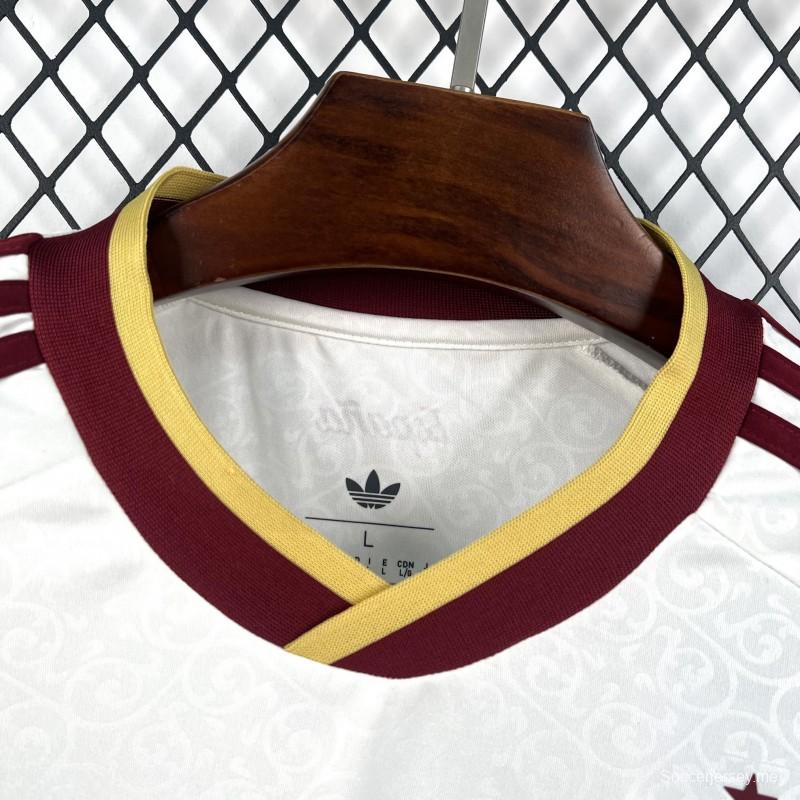 قميص إسبانيا للرجال 2026 من تصميم ديلافوينتي - قميص المباريات الخارجية لكأس العالم