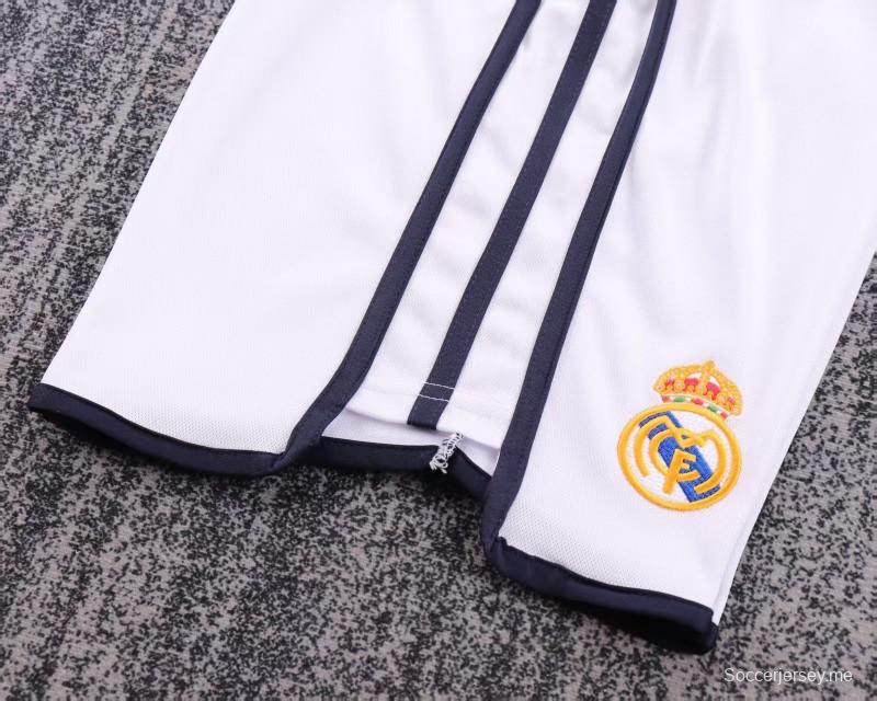 قميص ريال مدريد الرئيسي للأطفال طراز ريترو 00/01