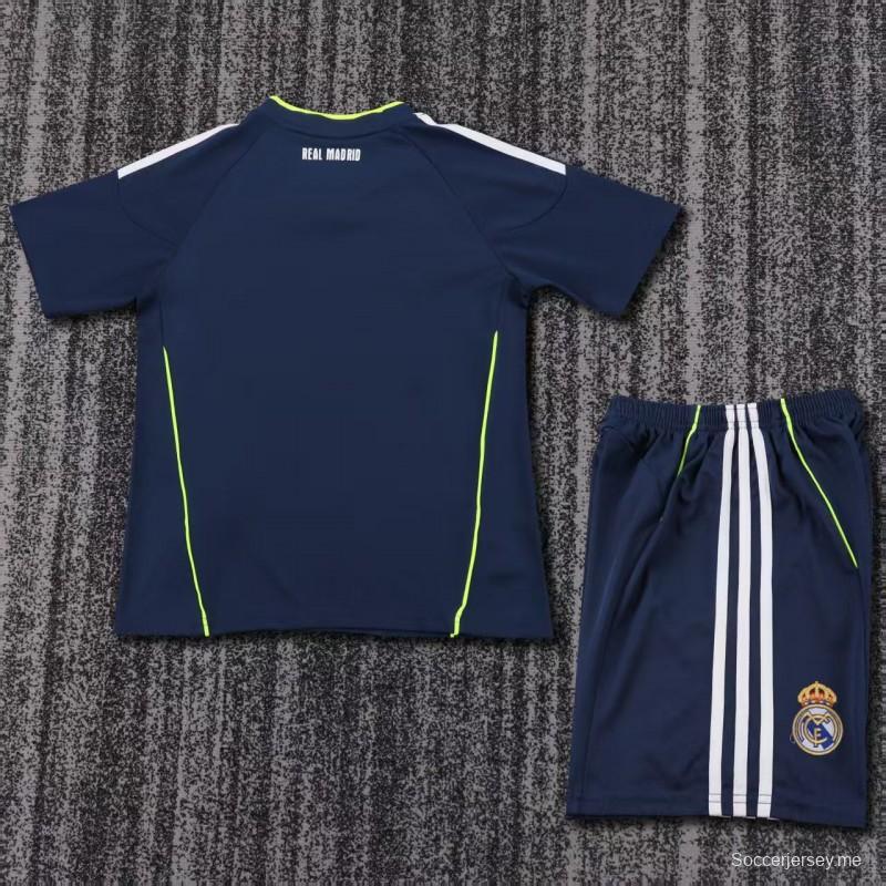 قميص ريال مدريد الزي الخارجي باللون الأزرق الداكن لموسم 2010/2011
