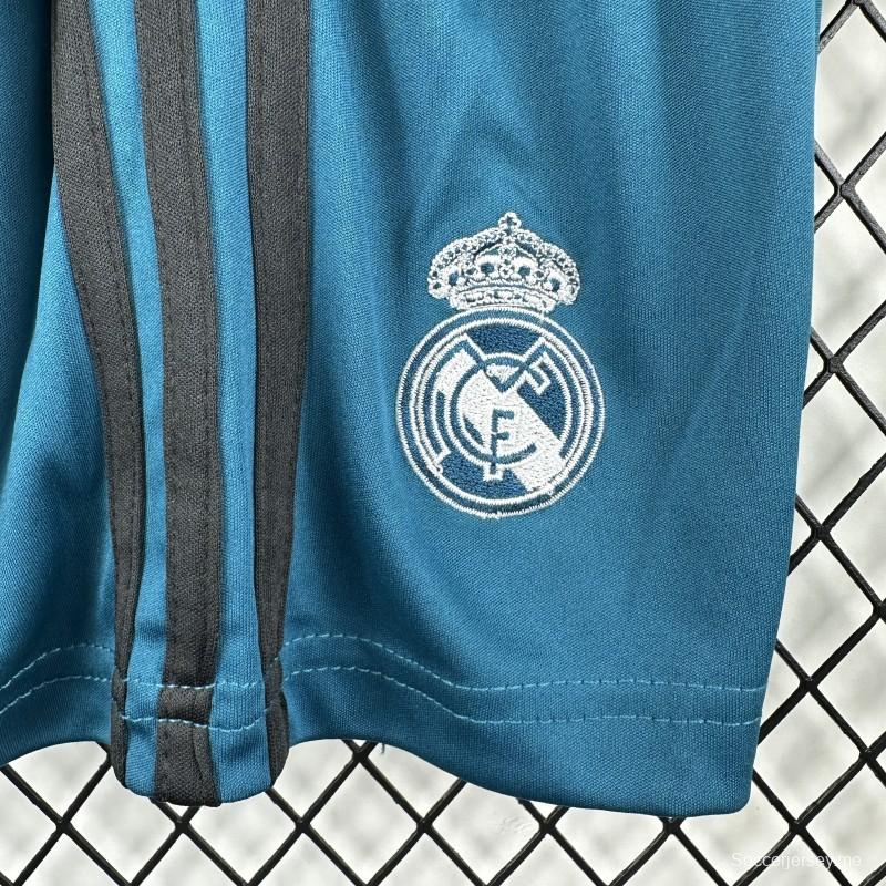 قميص ريال مدريد الثالث للأطفال طويل الأكمام لموسم 2017/2018