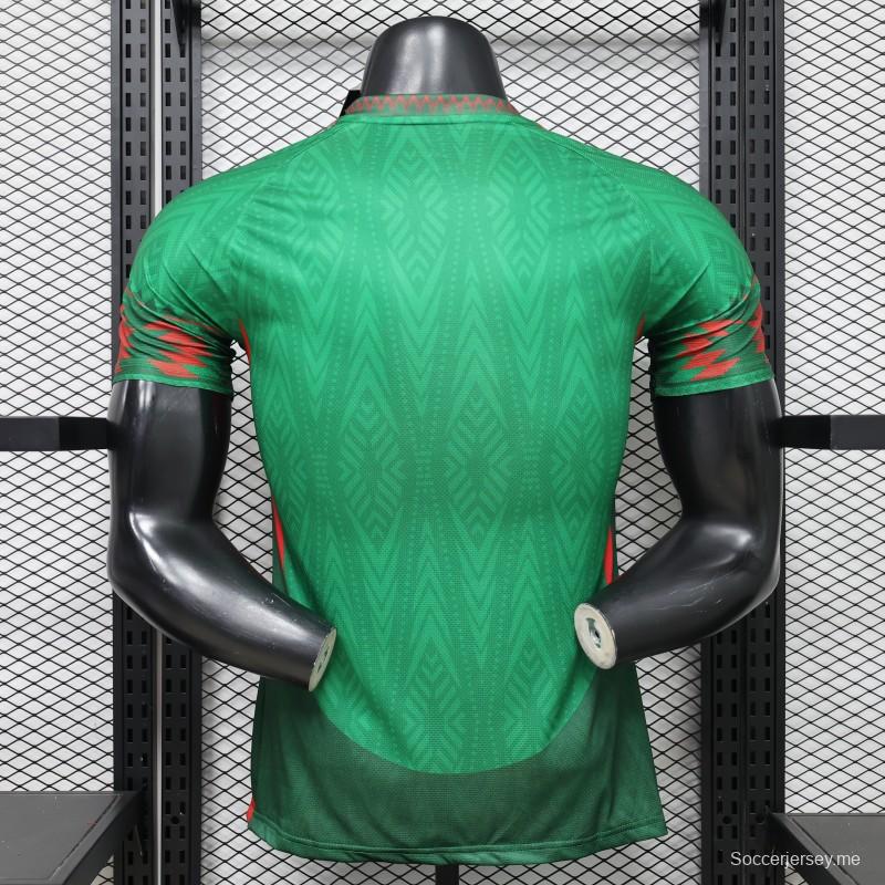 قميص الفريق الأول الخاص بالمباريات على أرضه من الإصدار الخاص "Player Version 2026 Mexico Green"