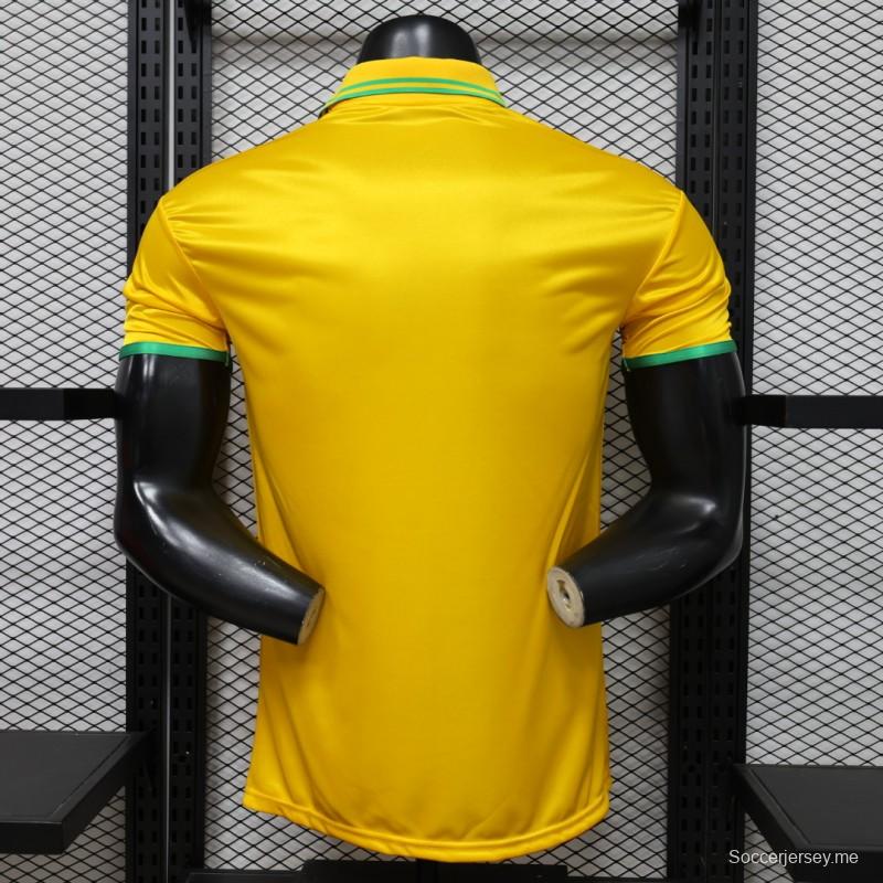 قميص الفريق المضيف الخاص باللاعب، الإصدار 2026، البرازيل × جوردان براند، أصفر، إصدار خاص