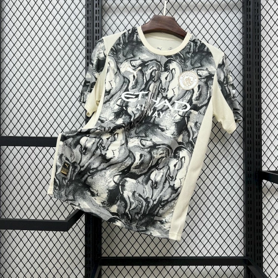 2025/26 قميص عام الحصان لمانشستر سيتي للرجال إصدار خاص من مانشستر سيتي