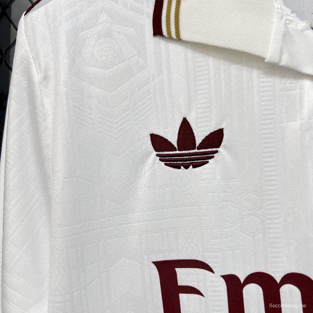 2025/26 قميص رجالي بأكمام طويلة للرجال من أرسنال الثالث