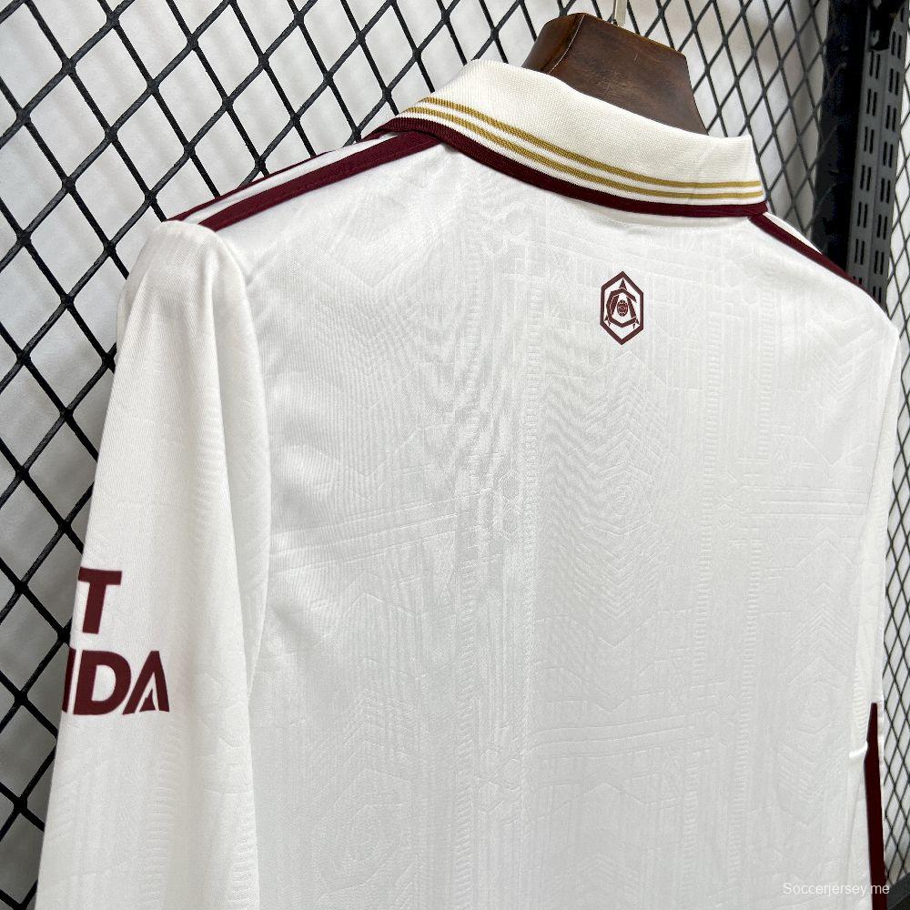 2025/26 قميص رجالي بأكمام طويلة للرجال من أرسنال الثالث