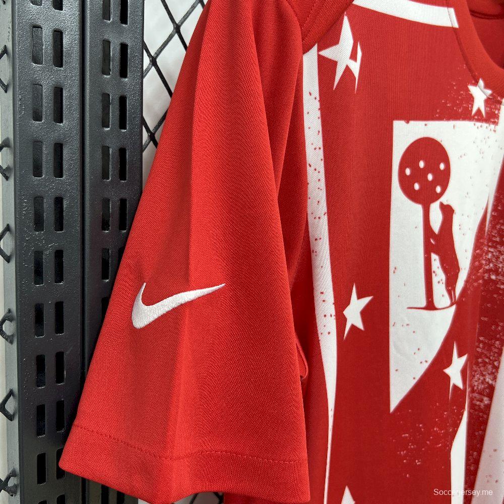 2025/26 قميص أتليتكو مدريد للرجال قبل المباراة