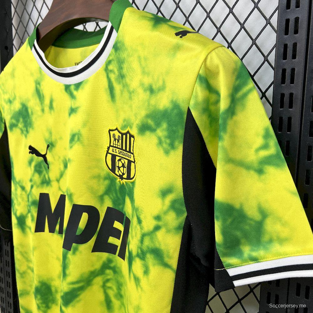 2025/26 قميص ساسولو كالتشيو الثالث للرجال