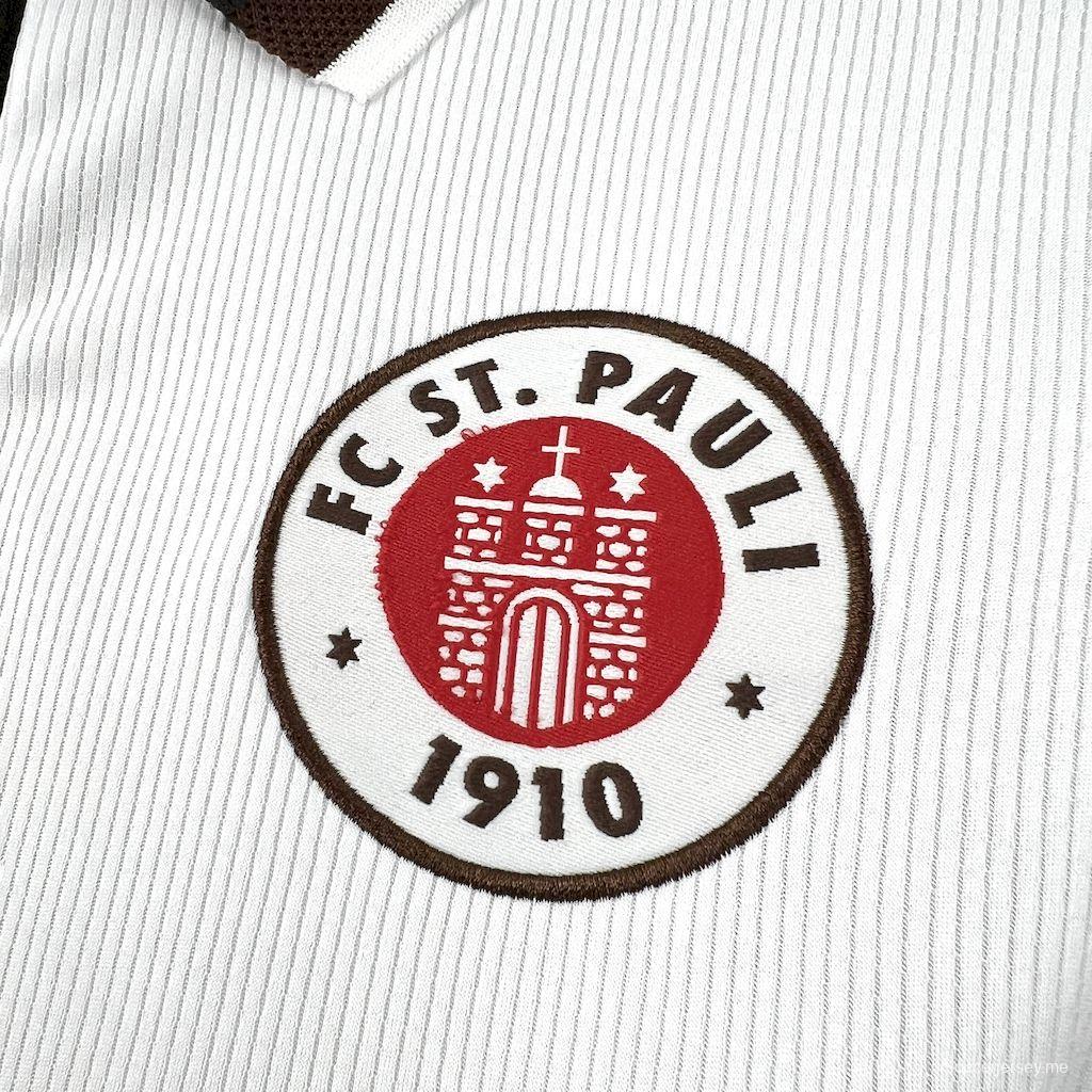 1999/00 قميص نادي سانت باولي الرجعية الرئيسي