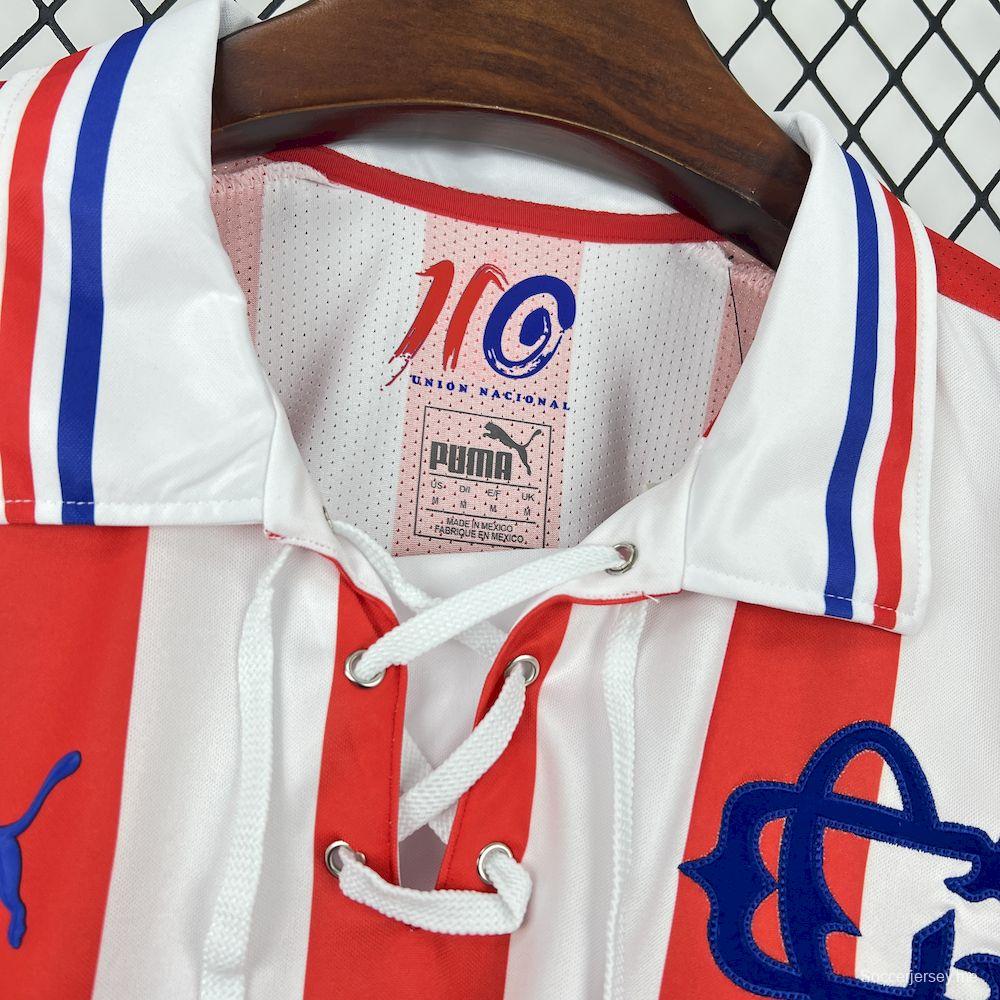 2016/17 قميص تشيفاس غوادالاخارا الذهبي الذكرى السنوية الـ 110