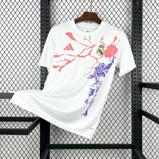 قميص ريال مدريد للرجال لموسم 2025/2026 قبل المباريات