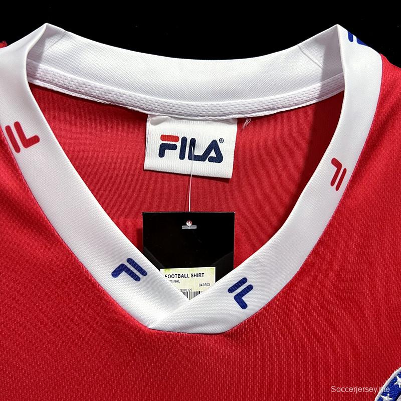 قميص كروز أزول الثالث الأحمر 96/97 ريترو 96/97
