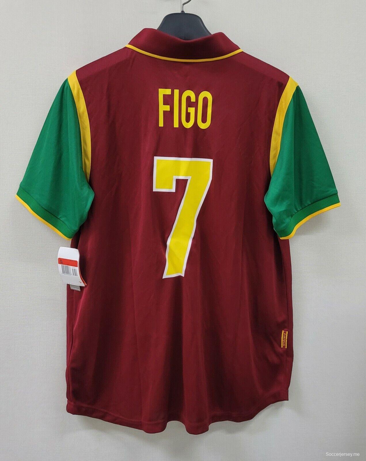 قميص منتخب البرتغال 1999 ريترو 1999

