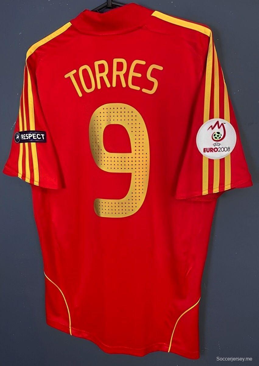 قميص منتخب إسبانيا 2008 ريترو 2008
