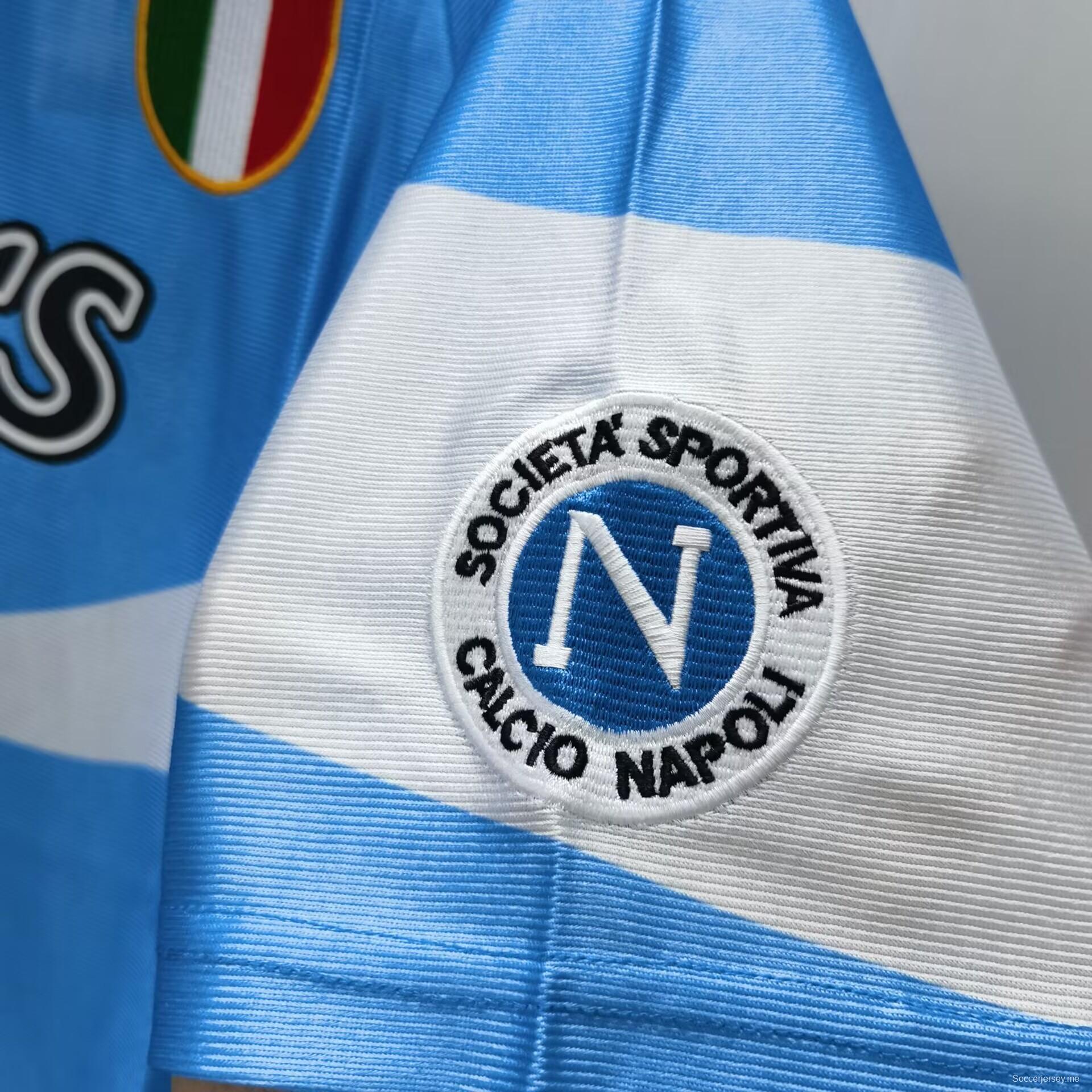 القميص الثاني لنابولي 90/91 ريترو 90/91
