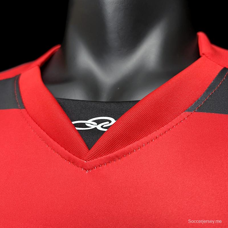 قميص فريق فلامنجو فلامنجو ريترو 10/11 قميص المنزل
