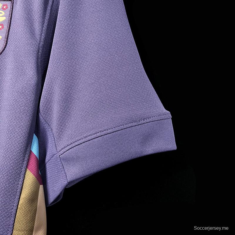 2024 إنجلترا 2024 قميص إنجلترا أزرق اللون الأزرق
