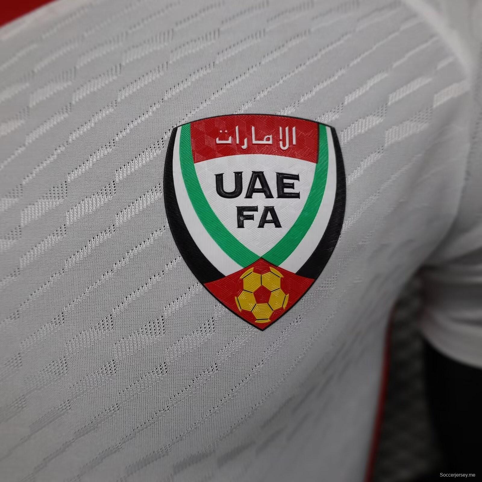 نسخة اللاعب 2024 القميص الأساسي للإمارات العربية المتحدة 2024
