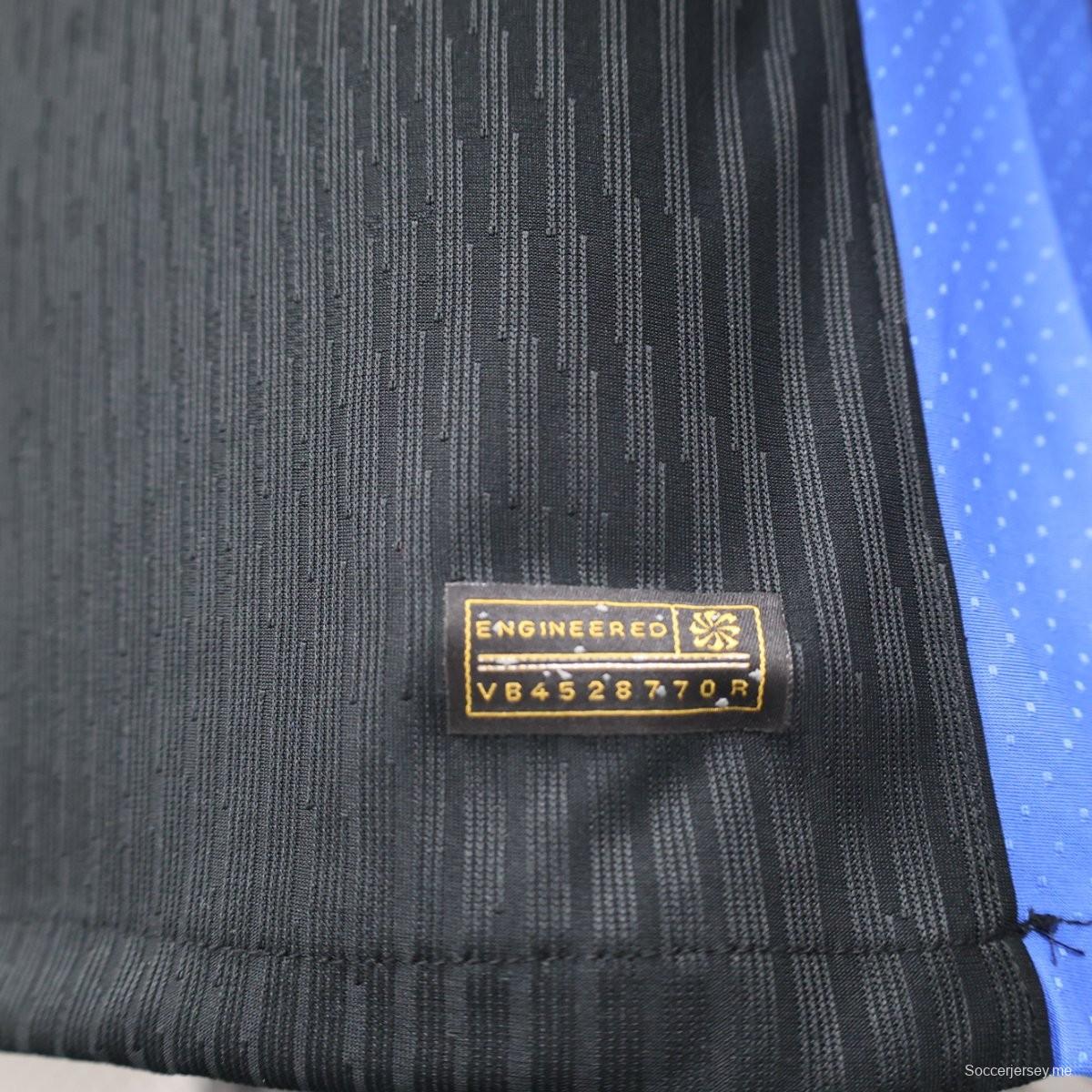 نسخة اللاعب 24/25 قميص برشلونة 24/25 خارجي أسود اللون أسود اللون
