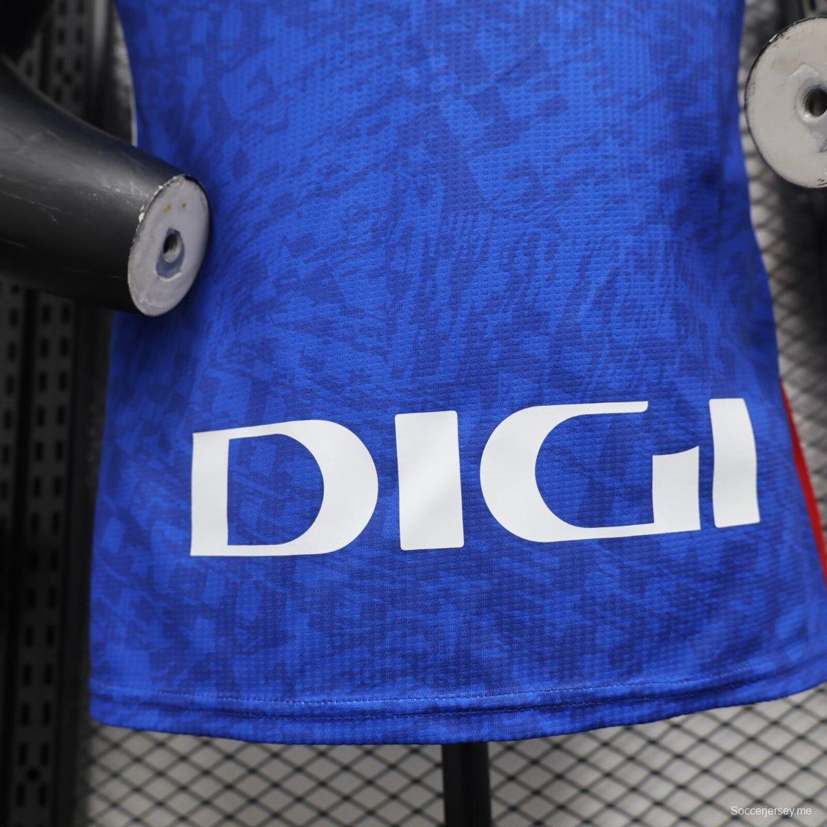 نسخة اللاعب أثلتيك بلباو أثلتيك بلباو خارج الديار قميص أزرق
