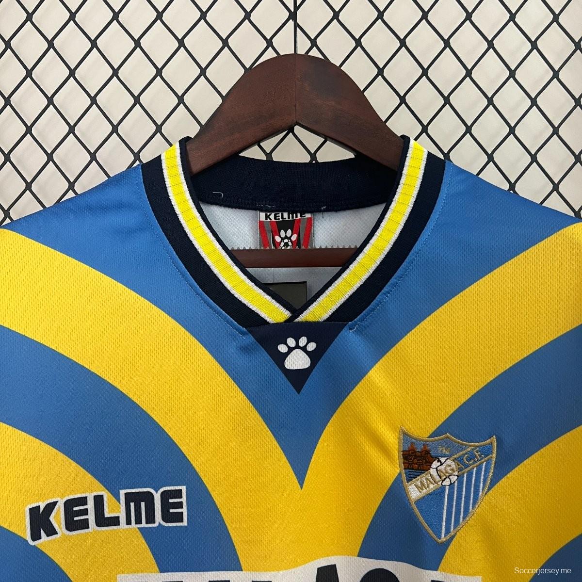 قميص مالاجا 97/98 ريترو 97/98 خارجي
