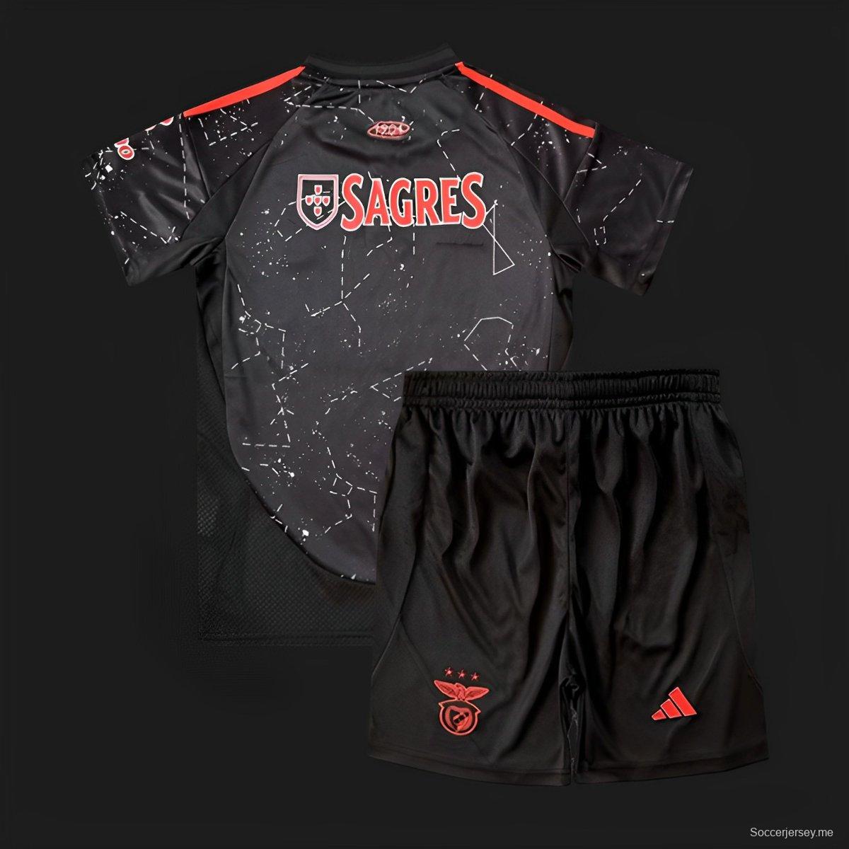 24/25 قميص بنفيكا بنفيكا اوايي اكسسوار أسود اللون أسود 24/25
