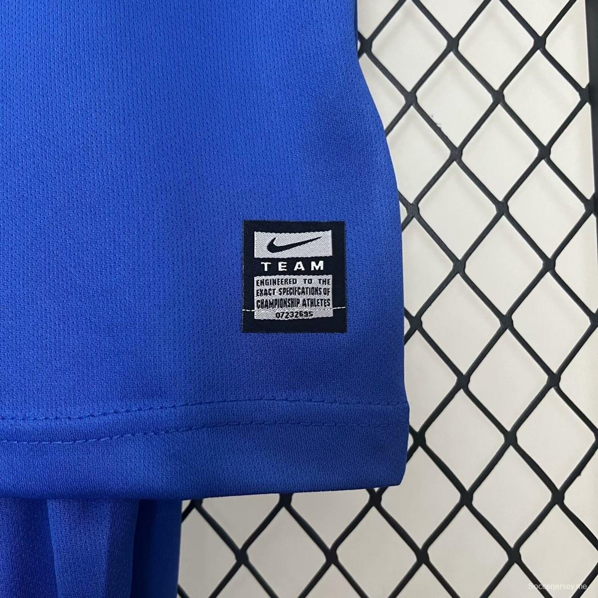 ريترو 24/25 قميص مانشستر يونايتد الثالث أزرق اللون أزرق اللون أزرق ريترو 24/25 أطفال
