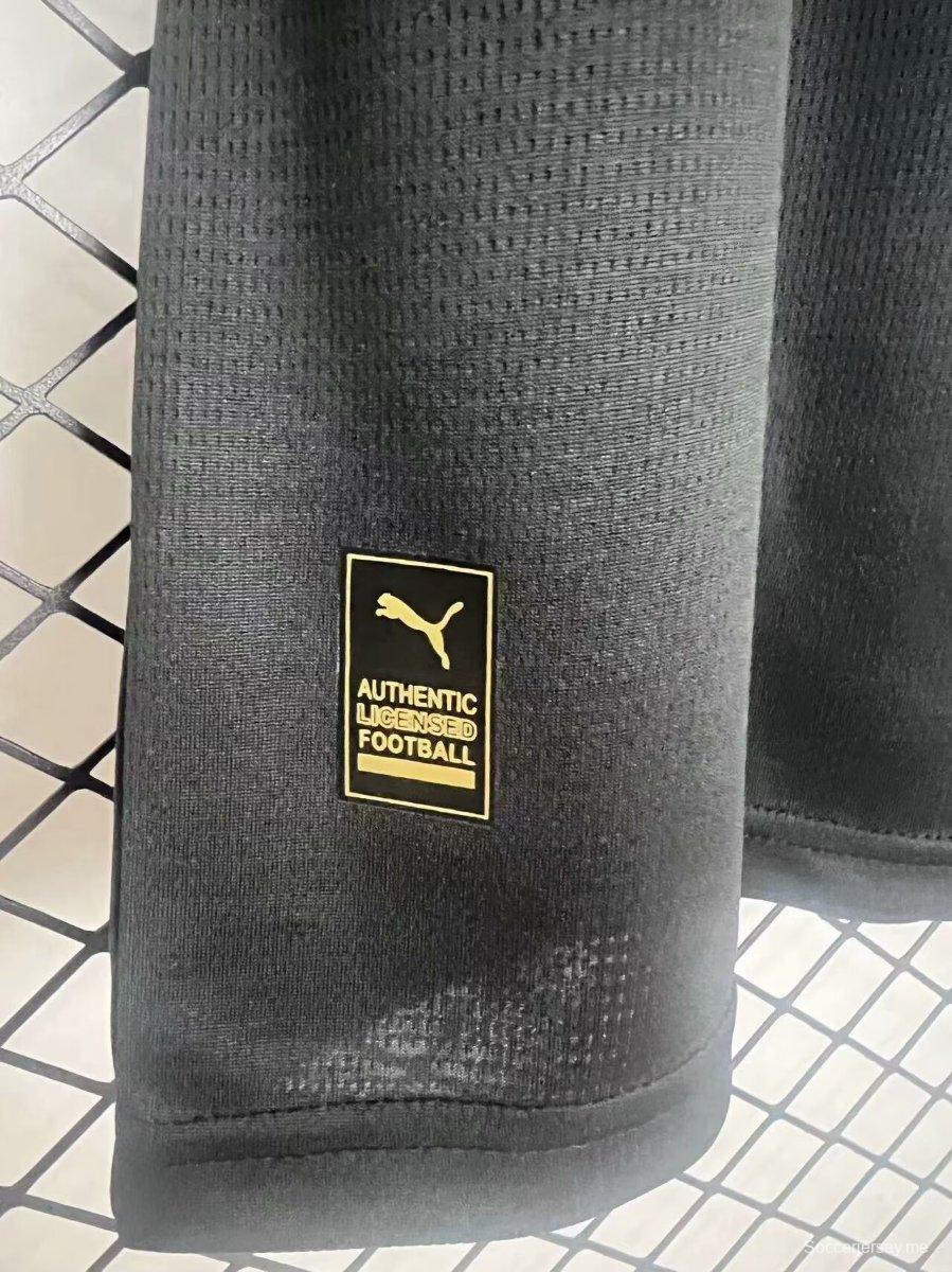 24/25 قميص حارس مرمى أولمبيك مارسيليا الأسود رقم 125
