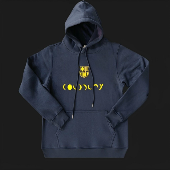 24/25 برشلونة هودي أسود/كحلي/أحمر/أحمر 24/25