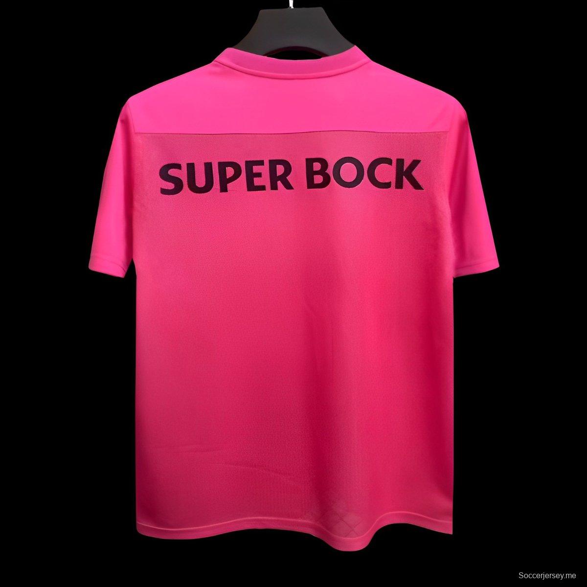 24/25 قميص سبورتينج لشبونة الوردي