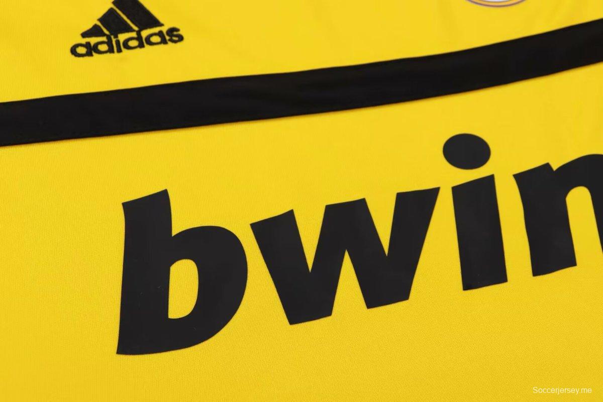 قميص ريترو 11/12 ريترو 11/12 حارس مرمى ريال مدريد الأصفر