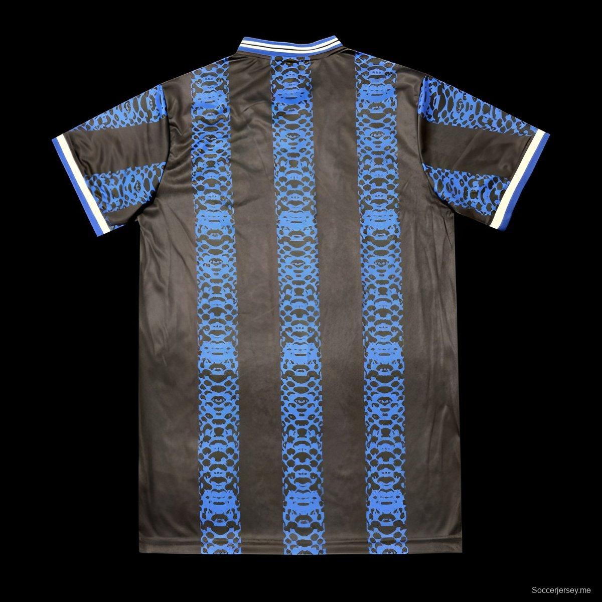 24/25 قميص انتر ميلان مامبا الأبيض إصدار خاص من مامبا 24/25