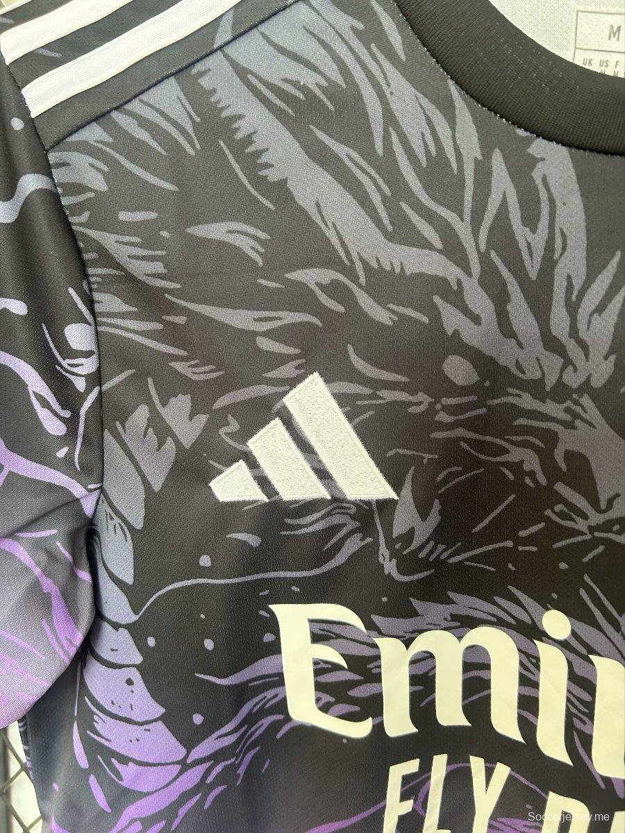 25/26 قميص ريال مدريد "تنين الأوبسيديان" الأرجواني الخاص