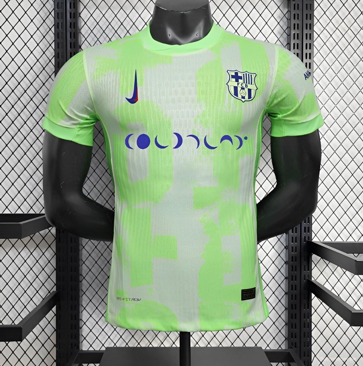 24/25 نسخة اللاعب 24/25 قميص برشلونة × كولدبلاي الثالث
