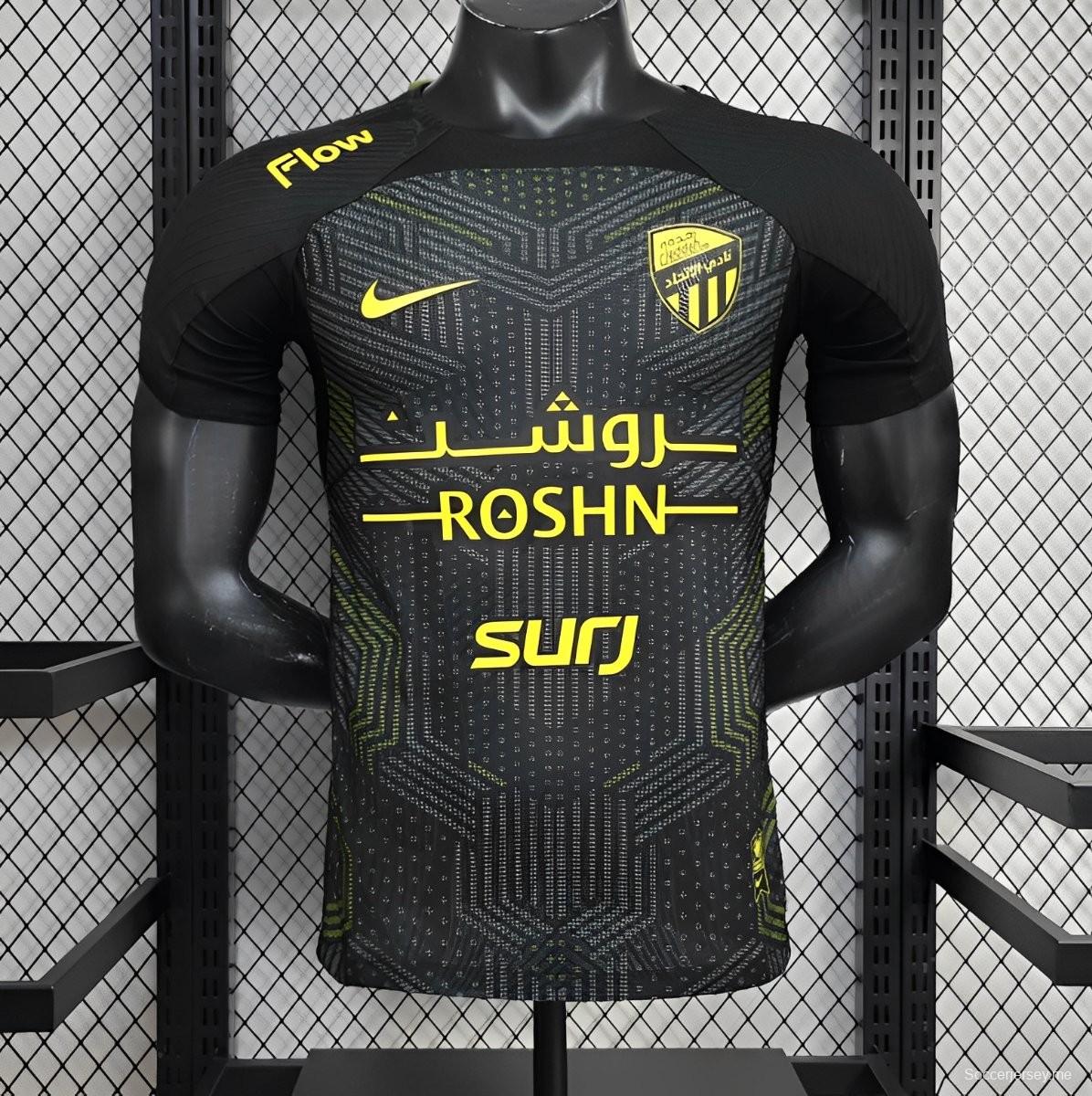 24/25 نسخة اللاعب 24/25 قميص نادي الاتحاد الثالث