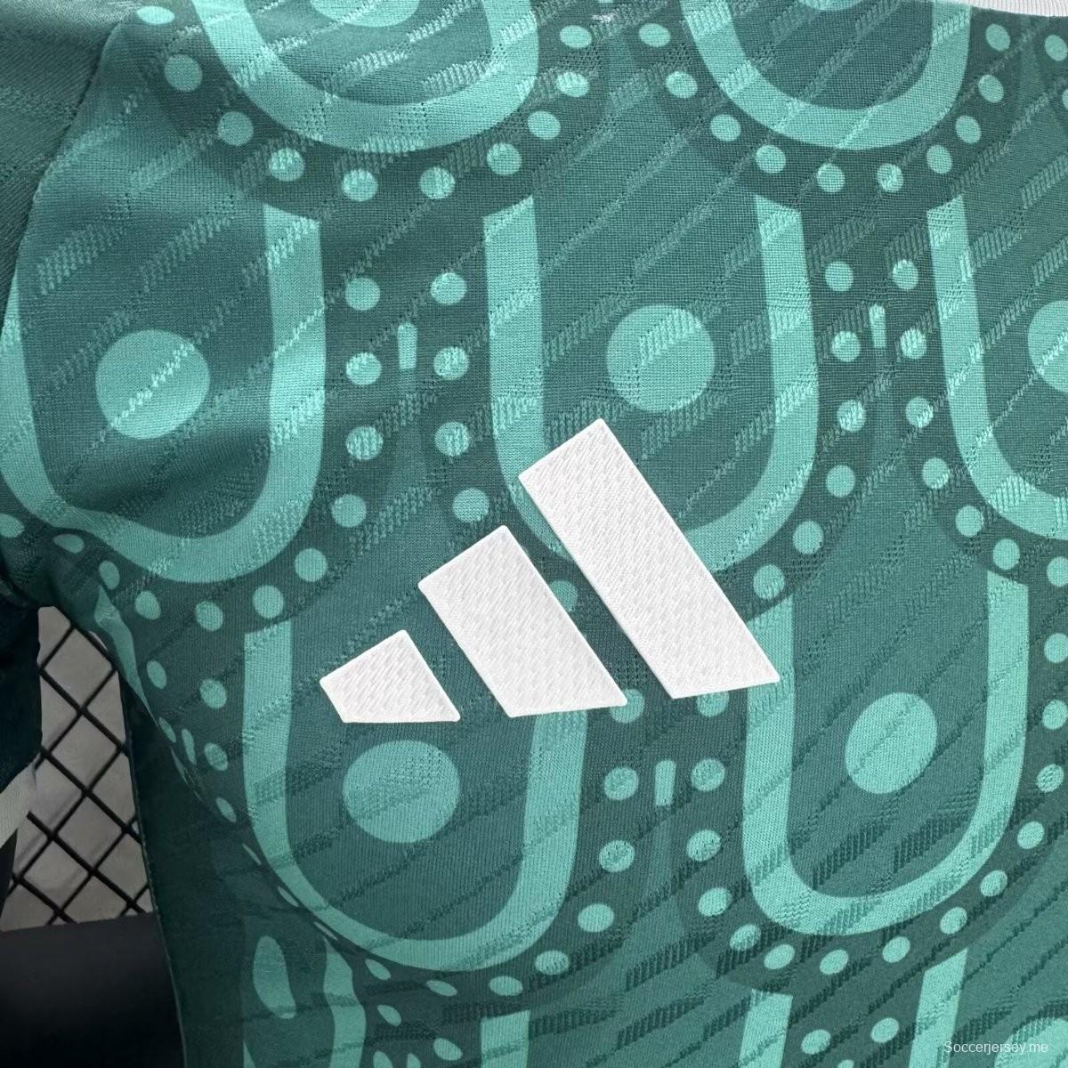 إصدار اللاعب 2025 قميص المكسيك الأخضر الخاص 2025