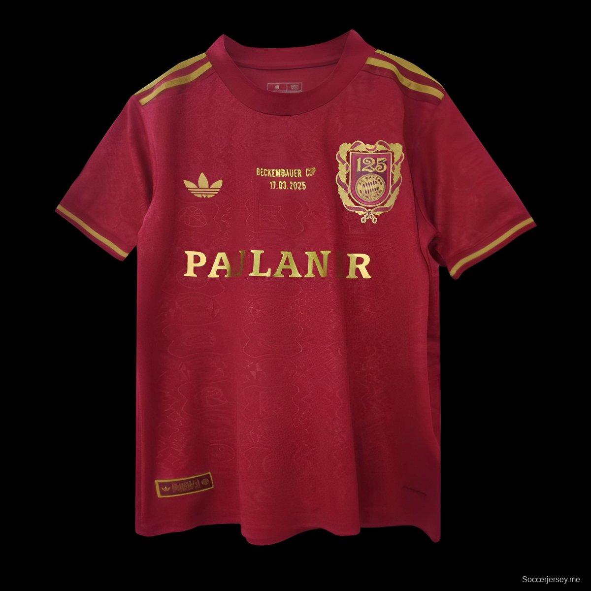 2024/25 الذكرى السنوية 125 لبايرن ميونيخ 2024/25 قميص بيكنباور بكنباور