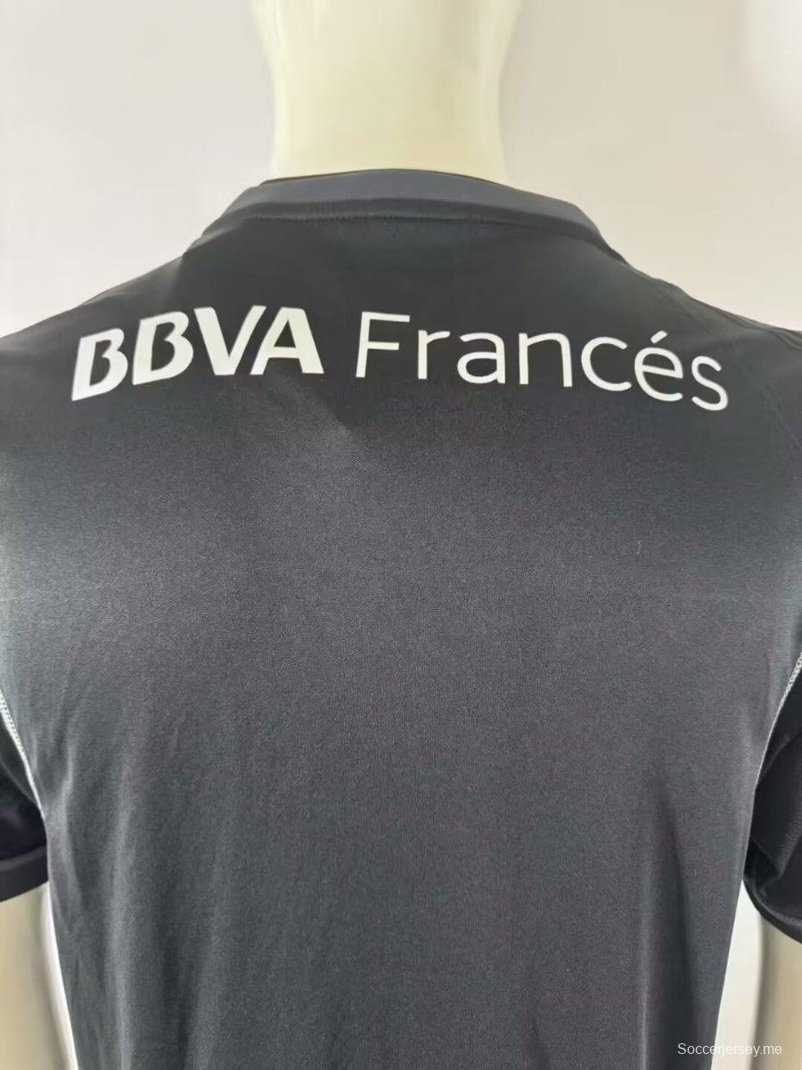 قميص ريفر بليت ريفر بليت ريترو 13/14 الذكرى 75 للذكرى السنوية ال75 باللون الأسود