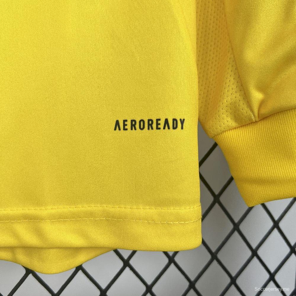 25/26 كلوب أمريكا هوم بأكمام طويلة الأكمام 25/26 قميص بأكمام طويلة