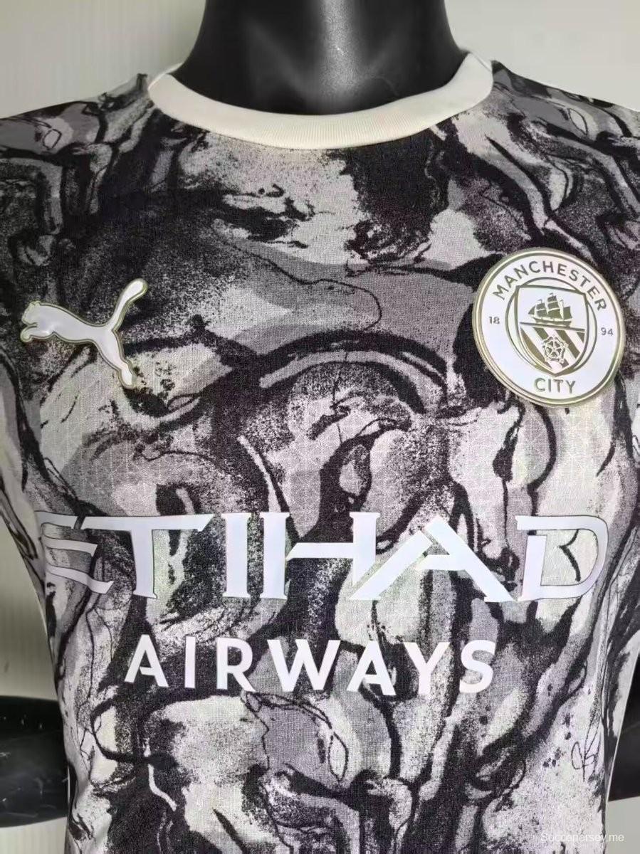 نسخة اللاعب 25/26 قميص خاص لمانشستر سيتي 2026 "عام الحصان" إصدار اللاعب 25/26