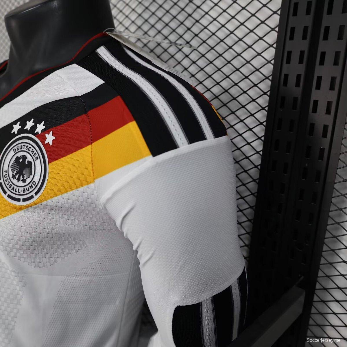 نسخة اللاعب 2026 قميص المنتخب الألماني بأكمام طويلة الأكمام من إصدار اللاعب 2026