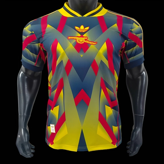 قميص أديداس أديداس أديداس أديداس أديداس لايف ستايل الأصلي الأصفر بنقوش هندسية 25/26 لاعب 25/26