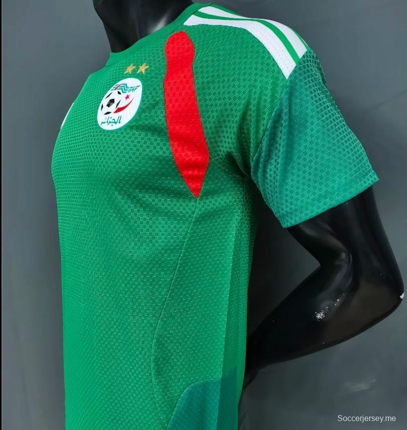 إصدار اللاعب 2026 قميص الجزائر الأخضر 2026