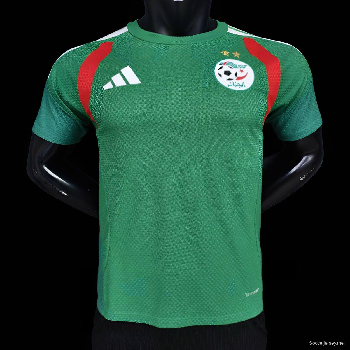 إصدار اللاعب 2026 قميص الجزائر الأخضر 2026