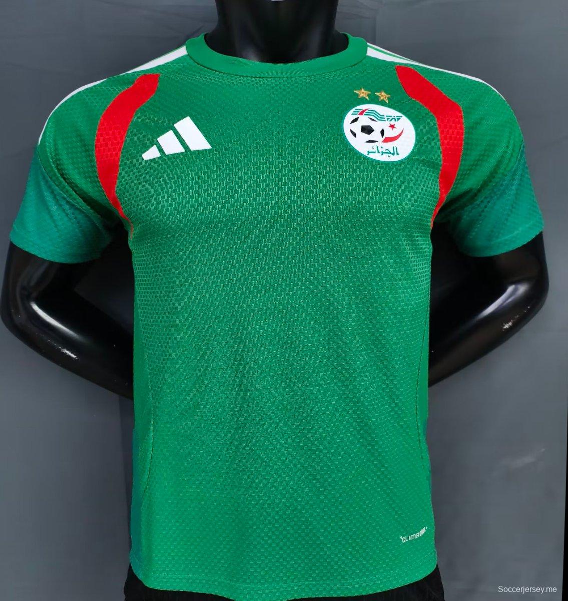 إصدار اللاعب 2026 قميص الجزائر الأخضر 2026