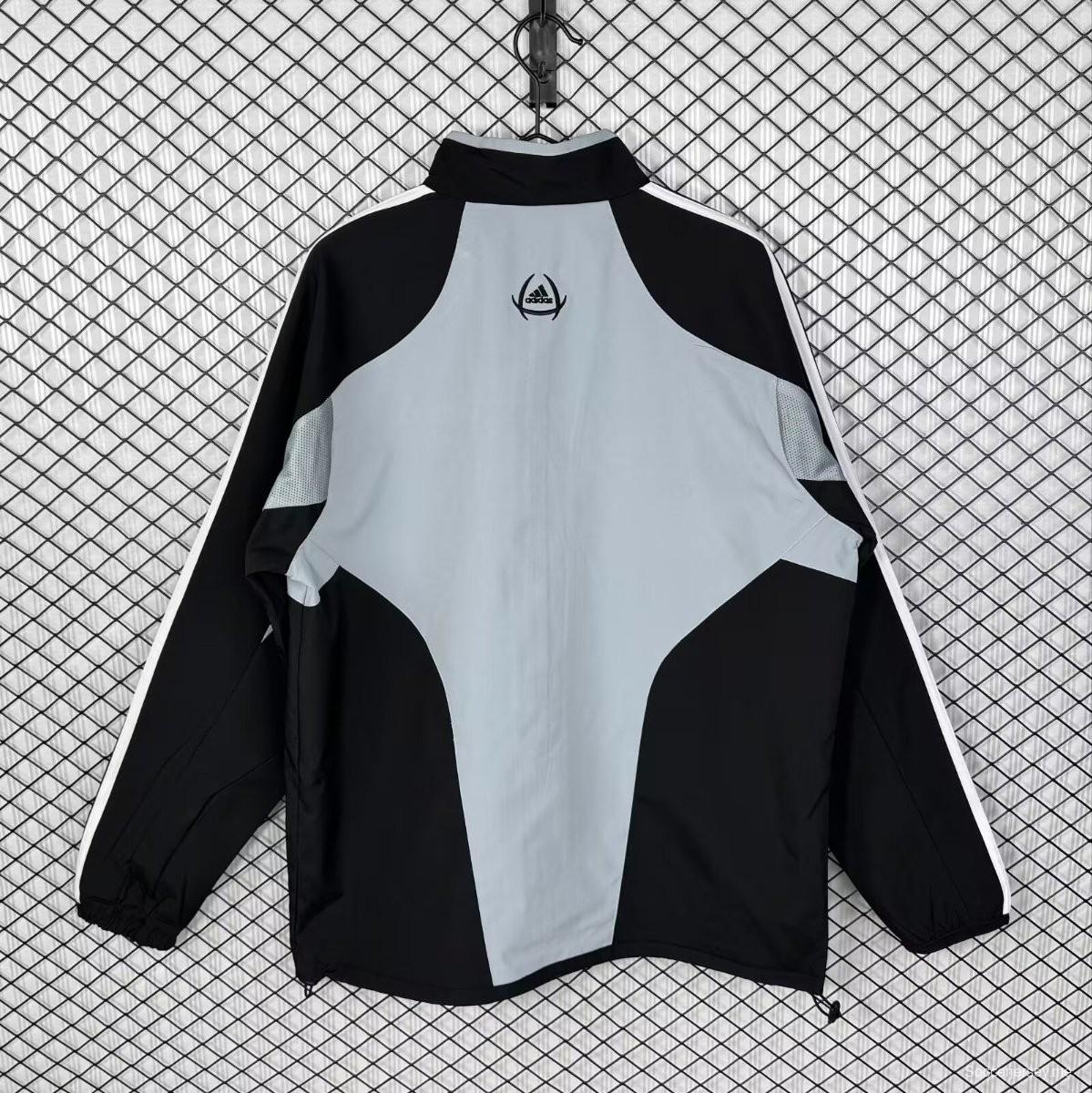 ريترو 04/05 ريال مدريد أسود/رمادي ريترو ريترو أسود/رمادي