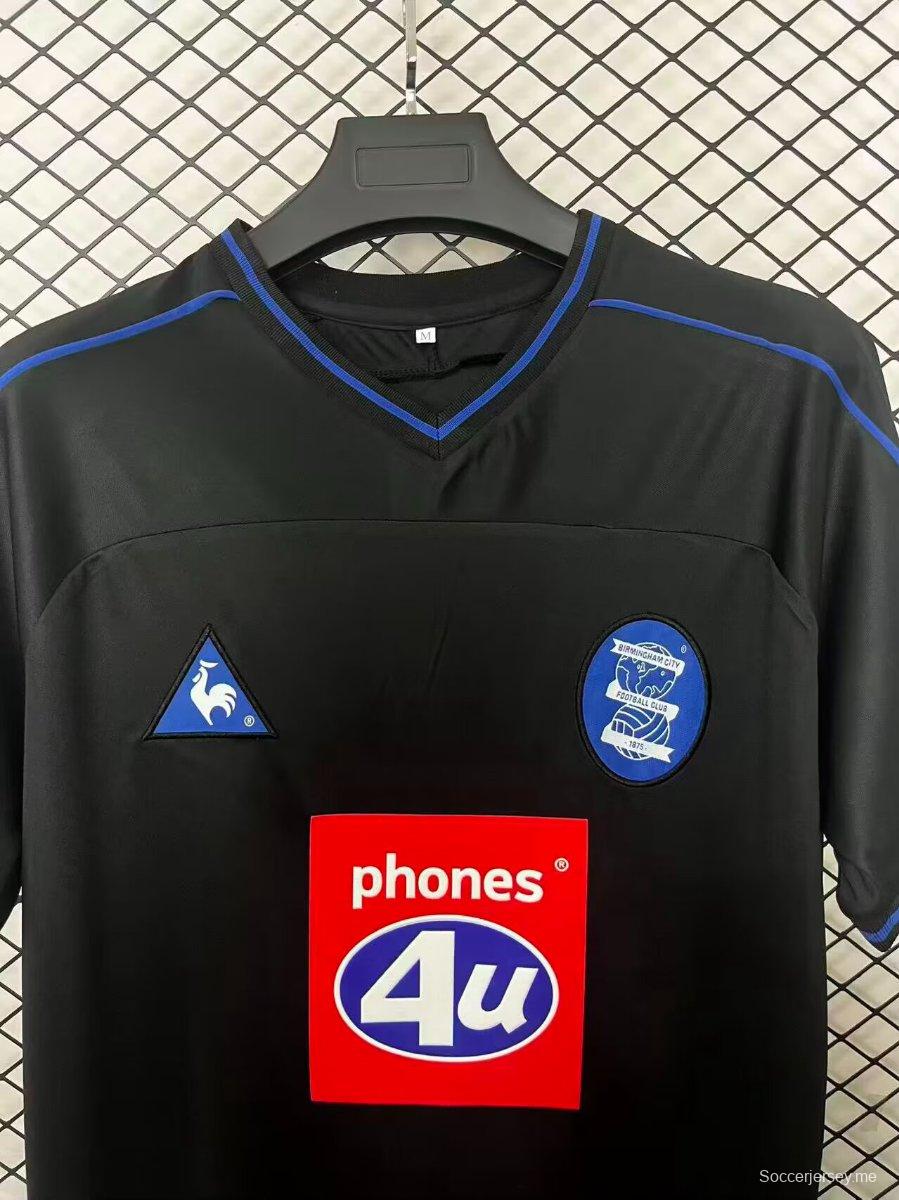 قميص ريترو 02/03 برمنجهام سيتي Away أسود اللون
