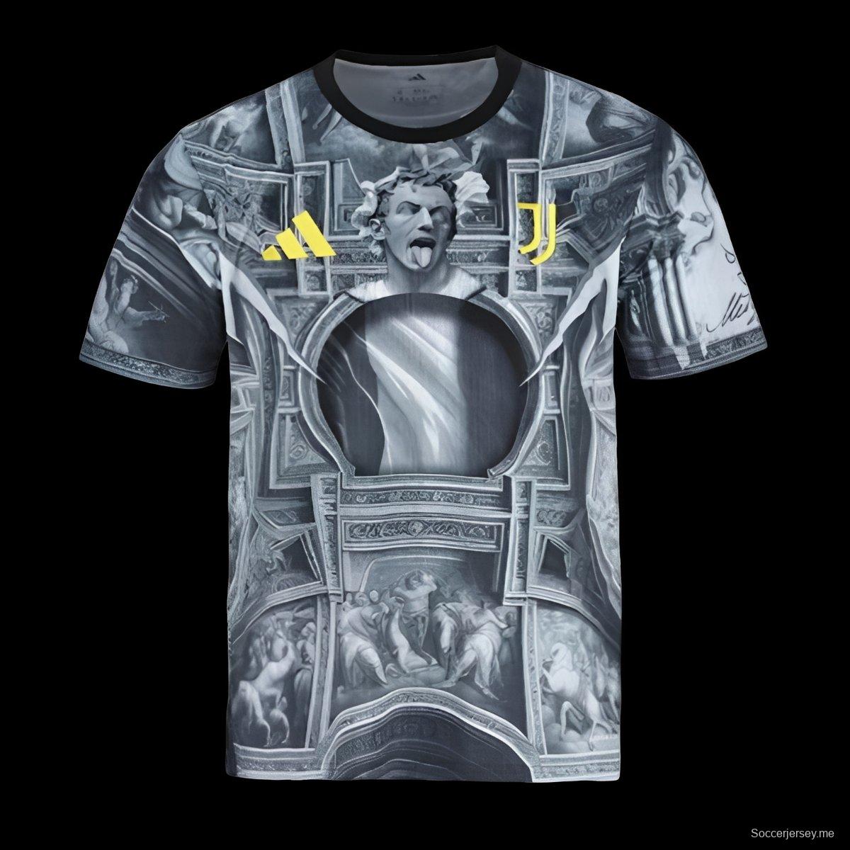 25/26 قميص يوفنتوس ديل بييرو قبل المباراة